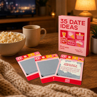 Cartes à gratter pour rendez-vous galants, idées de sorties pour couples, jeu de cartes d'activités, jeu de cartes personnalisé en gros pour cadeau d'anniversaire