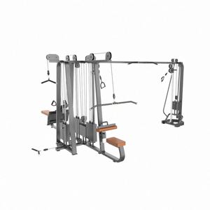 Équipement de musculation professionnel de haute qualité pour salle de sport, machine multifonctionnelle à 5 stations à charges guidées - Product Image 4