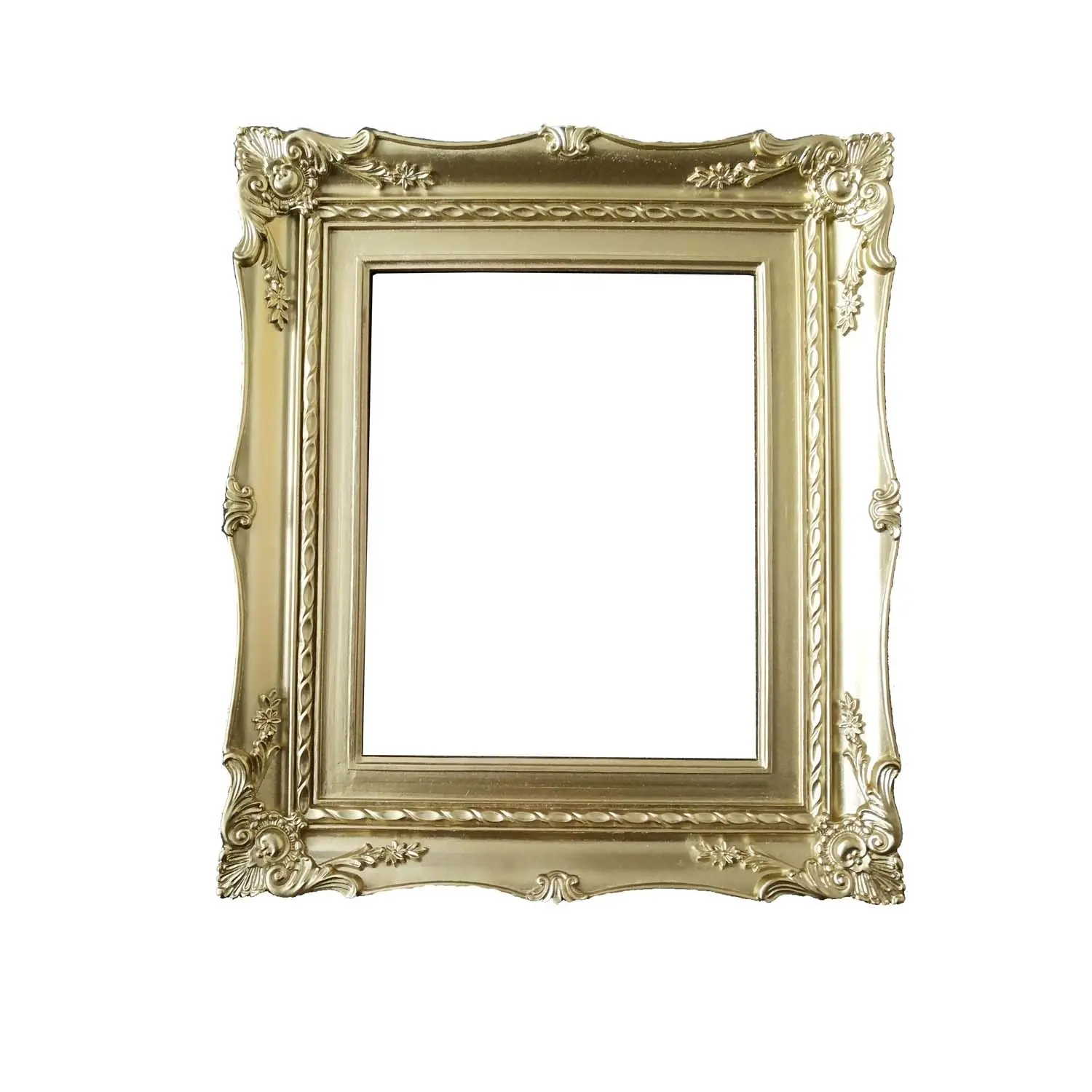 Luz 8X10 polegadas frame da pintura do quadro do ouro