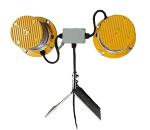 Zg2kd ánh sáng cản trở hàng không cường độ trung bình kép với chức năng đồng bộ hóa GPS (tùy chọn), đèn cảnh báo máy bay - Product Image 1