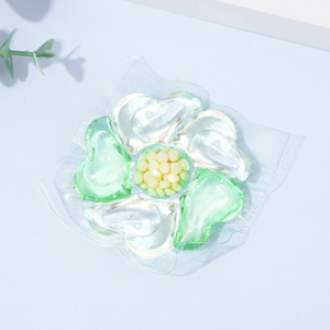 Environmental protection Liquid <b>Detergent</b> Capsules <b>Laundry</b> Beads Natural <b>Laundry</b> <b>Pods</b> Cherry Blossom Fragrance 80PCSX10g - Product Image 5