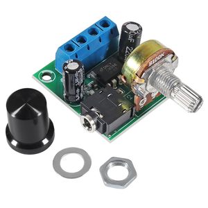 LM386 <span class=keywords><strong>10W</strong></span> Mini placa amplificadora de audio Módulo amplificador de potencia con CC 3-12V IC de control de volumen ajustable Categoría de producto - Product Image 5