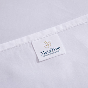 Tùy Chỉnh Cá Nhân Sang Trọng Tinh Khiết Cotton Thân Thiện Với Môi Bộ Đồ Giường Khách Sạn <span class=keywords><strong>Set</strong></span> 7-Mảnh Đặt Màu Xanh Màu Xanh Đệm Bìa Mô Hình - Product Image 6