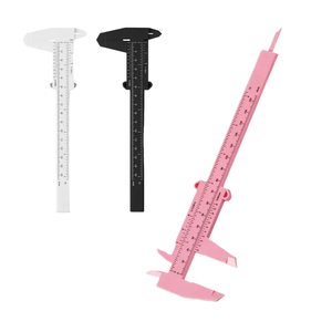 Regla de Plástico de 150 mm para Cejas, Herramienta de Diseño y Mapeo de Cejas para Microblading y Maquillaje Permanente - Product Image 1