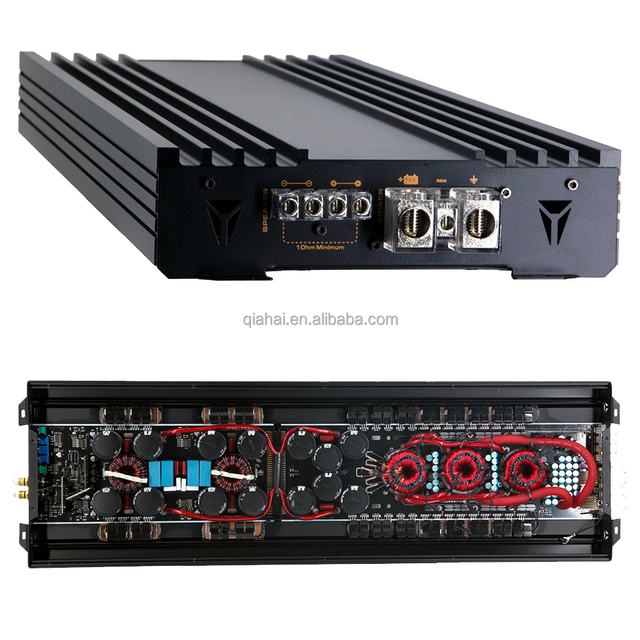 3500W Professional Car Amplifier Single Channel Car Mono Block D3500 Can Laser logo Amplifier for Car Audio