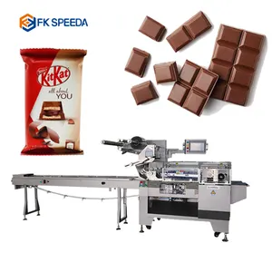 FK-Z602 Automatic Servo Fast Chocolate Bar Packing Machine Food Packaging Machine Wrapping Machine For Chocolate Stick