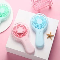 Ventilador de Mano Eléctrico FENGFLY RL-787 RTS, Ventilador Personal USB Recargable, Mini, Bonito, 3 Velocidades, 400mAh, 2-4 Unidades