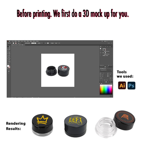 Oferta Imperdível: Frascos de Vidro Personalizados para Concentrados 3ml/7ml/9ml com Embalagem em Caixa Deslizante - Product Image 3