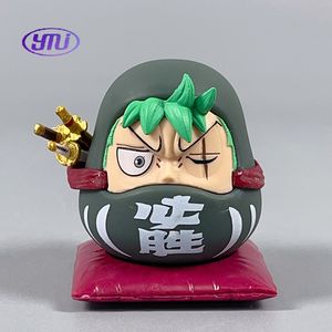 6 figurines d'anime <span class=keywords><strong>manga</strong></span> japonaises, Bodhidharma, Dragon Egg, Goku Balls, Zoro, Sanji, figurines en PVC d'anime japonais, boîte aveugle - Product Image 4