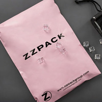 Sacs d'expédition pour vêtements et chaussures, enveloppes polymailers pour impression personnalisée de logo, imperméables, résistantes aux déchirures, biodégradables