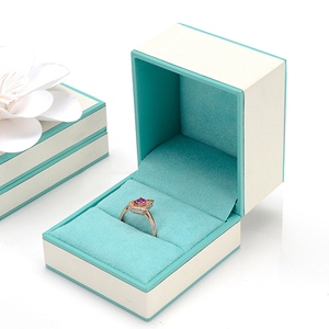 Custom Luxury <b>Jewelry</b> Box With Logo <b>Packaging</b> Ring Boxes Flip <b>Jewelry</b> Box - Product Image 2