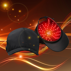 Wholesale Free Customized Low Level <strong>Treatment</strong> 650nm 500 Diodes Near Infrared and Red Laser Light Cap with Red Therapy Light - Product Image 1