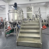 HoneMix ensemble complet automatique 1000L savon liquide faisant un homogénéiseur mélangeur lavage à la main émulateur mélangeur Machine