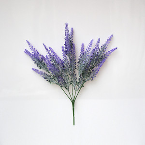 <strong>Cheap</strong> 5 Forks Artificial Lavender bunch <strong>Flowers</strong> <strong>Purple</strong> <strong>Flower</strong> Lavender for DIY Wedding Bouquet Table Centerpieces Garden - Product Image 4