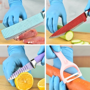 Couteau de cuisine multifonctionnel en acier inoxydable, couteau à découper la viande, couteau utilitaire, ensemble de couteaux de cuisine professionnels - Product Image 4