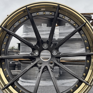 Alta qualità Custom PCD 5x112 5x120 materiale in alluminio <span class=keywords><strong>2</strong></span> o 3 pezzi ruote forgiate 18 19 20 <span class=keywords><strong>21</strong></span> 22 24 pollici cerchi in lega auto forgiati - Product Image 6