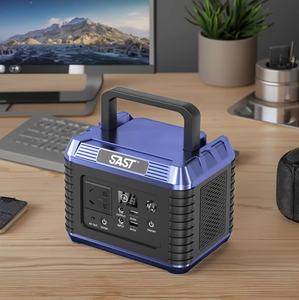 แผงโซลาร์เซลล์พกพา 300W MPPT พร้อมแหล่งจ่ายไฟ 220V คลื่นไซน์บริสุทธิ์ สำหรับสตาร์ทรถฉุกเฉิน ตั้งแคมป์ กิจกรรมกลางแจ้ง และเก็บพลังงานภายในบ้าน - Product Image 5