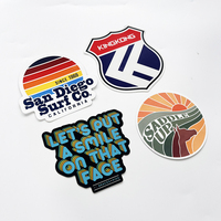 Étiquette d'impression de logo de marque résistante aux UV autocollants imperméables en vinyle autocollants découpés en vinyle PVC autocollants de logo personnalisé