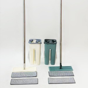 Mop lau nhà hai chức năng, kích thước nhỏ, lau khô và ướt, làm sạch không cần dùng tay, tích hợp chức năng tạo nhạc và loại bỏ tóc trên cây lau. - Product Image 1