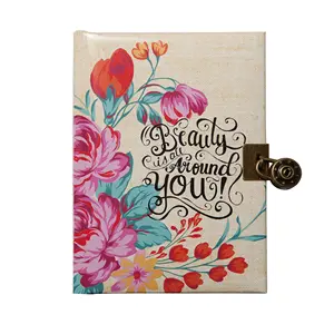 Customizable Promotional A5 Diary Notebooks for Girl with Lock and Key