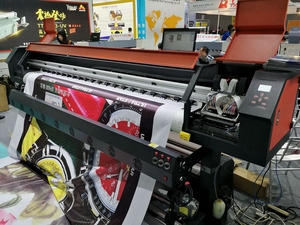 เครื่องพิมพ์อิงค์เจ็ทขนาดใหญ่ Ydwaferf รุ่น I3200 Eco ราคาถูกที่สุด ขนาด 2.5 เมตร พร้อมหัวพิมพ์ 2 หัว - Product Image 3