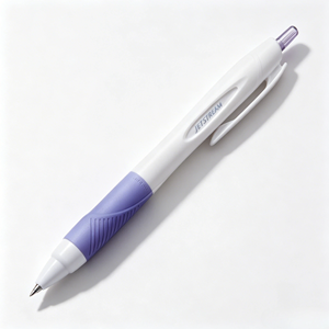 Mitsubishi Uni JETSTREAM <b>Retractable</b> Ballpoint <b>Pen</b> 0.5mm White with Black Grip Plastic Body SXN-150-05 for Ages 8-13 - Product Image 6