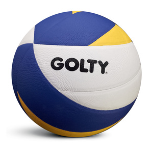 GVL-2053 GOLTY Taille 5 Poids 260-280G <span class=keywords><strong>et</strong></span> circonférence 640-660MM avec autocollant en microfibre PU Volleyball laminé - Product Image 1
