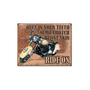 Индивидуальный Декор настенный Бар Ретро винтажный мотоцикл автомобиль металлическая жестяная вывеска - Product Image 4