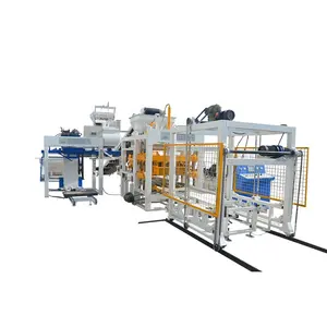 Máquina para fazer blocos de cimento QT4-15 máquina para fazer blocos de concreto máquina ecológica para tijolos