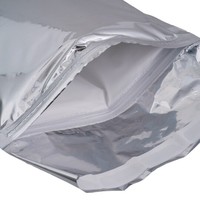 Sacs isothermes en aluminium avec logo personnalisé, en mousse filmée, recyclables, avec fermeture éclair, pour la livraison longue distance d'aliments, de médicaments et de produits congelés