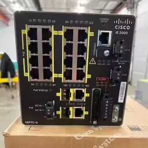 IE-2000-16PTC-G-E IE-2000-16PTC-G-L IE2000 Series Managed L2 Industrial <b>Ethernet</b> <b>Switch</b> With 16FE Copper and 2GE Uplinks IE-2000 - Product Image 1