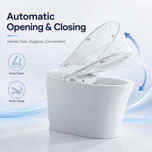 WC intelligent YC318GE avec certification WaterMark et SAA, bidet à capteur automatique et chasse d'eau intelligente, indicateur de salle de bain - Product Image 3