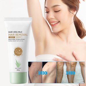 Crema Depilatoria Permanente Suave de Aloe Vera de 60g, Producto para el Cuidado Corporal, Venta al por Mayor de Fábrica China - Product Image 5