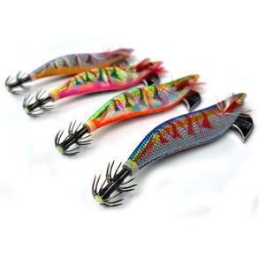 Señuelo de pesca de agua salada GAMA Japan Yo-Zuri 2026, 15G/20G, cebo artificial de camarón de madera <span class=keywords><strong>EGI</strong></span>, anzuelo para calamar, señuelo para pesca de pulpo en el mar. - Product Image 4