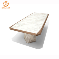Ensemble de table et de chaises en marbre blanc, pour café et restaurants