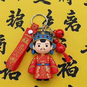 พวงกุญแจยาง PVC 3 มิติ พิมพ์ลายสัตว์ตามสั่ง พร้อมโลโก้ สำหรับขายส่ง ของขวัญส่งเสริมการขาย พวงกุญแจซิลิโคน - Product Image 4