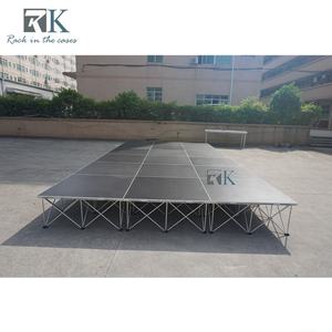 Square 4ft*4ft <b>Wooden</b> Platform Stage Performance Lightweight Staging - Product Image 1