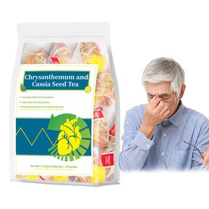 Thé aux chrysanthèmes et aux graines de cassia, thé aux herbes naturelles, thé santé, améliore la vision, soulage la fatigue, OEM - Product Image 1