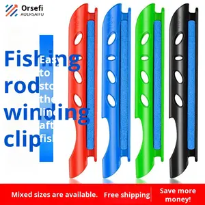 Vente en gros de canne à pêche longue à boucle universelle avec clip d'enroulement de <span class=keywords><strong>fil</strong></span> et plaque d'enroulement de ligne pour le type de bobine d'espèces de carpe - Product Image 6