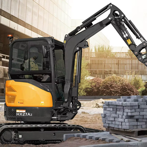 HX25AZ Zero-Tail-<b>Swing</b> Mini Excavator 2.7 Ton Small Digging Machine ROPS for Narrow Jobsite - Product Image 5
