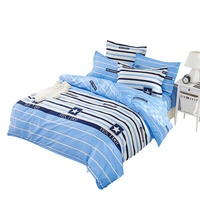 Ensemble de couette brossée quatre pièces, housse de couette trois pièces, personnalisable, vente en gros d'usine, cadeau végétal, échantillon gratuit, solution tout-en-un
