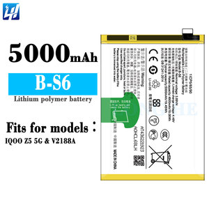 แบตเตอรี่ลิเธียม B-<span class=keywords><strong>S6</strong></span> V2188A 5กรัมแบตเตอรี่ดิจิตอลชาร์จไฟได้สำหรับ <span class=keywords><strong>VIVO</strong></span> IQOO Z5 - Product Image 3