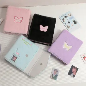 2024 Nieuwe Pluche Fotoalbum Fotokaart Houder Kpop Kaart Binder Naam Kaart Houder Album