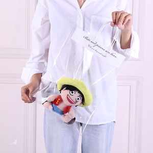 Cyber Popular Ins Transparent Portable <b>Flower</b> Bag <b>Single</b> Rose Bouquet Plastic Opp Gift Bag Floral Packaging Bag - Product Image 3