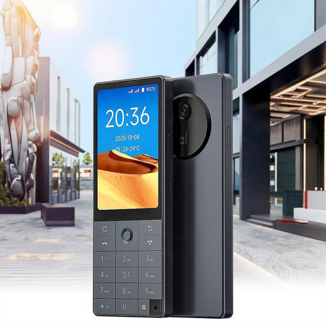 Elephones Portables Qin F25 Android 14 Button Smartphone Dual SIM Octa Core 6GB 128GB Low Price Mobile