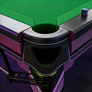 Mesa de Billar y Snooker de 12 pies, Lista para Enviar, con Pizarra Negra para Campeonatos Mundiales - Product Image 4