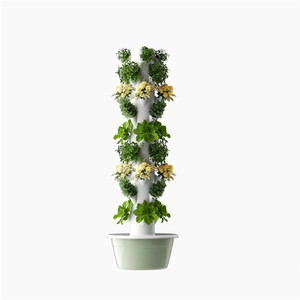 Sistema de Torre Hidropónica Inteligente para Cultivo Vertical en Interiores, Torre de Jardín Automática sin Suelo para Lechuga y Fresas - Product Image 1