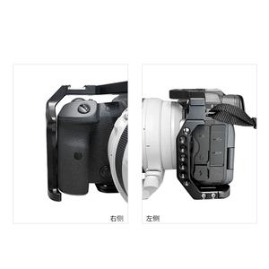Jaula para cámaras <span class=keywords><strong>Canon</strong></span> <span class=keywords><strong>EOS</strong></span> R5 R6 <span class=keywords><strong>R5C</strong></span> DSLR-Accesorios de montaje y expansión de trípode de fotografía de mano - Product Image 6
