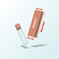 Emballage cosmétique de luxe pour mascara et rouge à lèvres, boîte de maquillage personnalisée avec logo pour gloss à lèvres, baume à lèvres, mascara