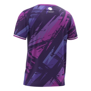 Chemise de sport pour homme à séchage rapide, jersey respirant en polyester, chemise de tennis, chemise de badminton, jersey de pickleball - Product Image 2